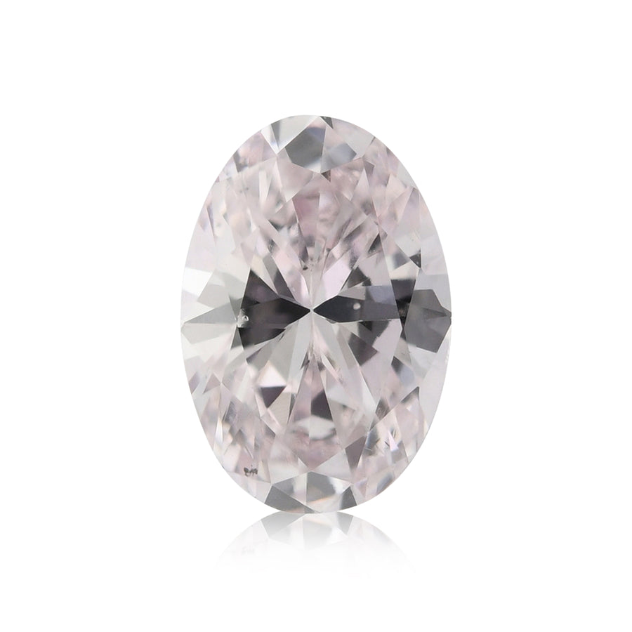 Diamante Ovale Rosa Chiaro 0,42 Carati VS2 GIA