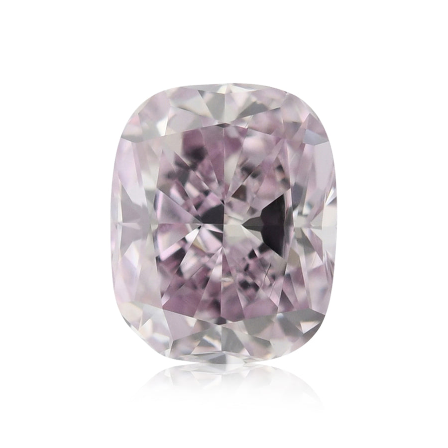 0.41 Carat Fancy Purple Pink Cushion Diamond VS2 GIA