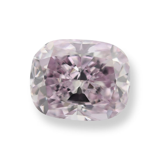 0.41 Carat Fancy Purple Pink Cushion Diamond VS2 GIA