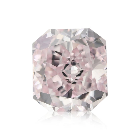 0.41 Karat Fancy Pink Radiant Diamant VS2 GIA