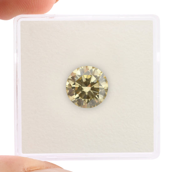 2.04 Carat W-X Round Brilliant Diamond SI2 GIA