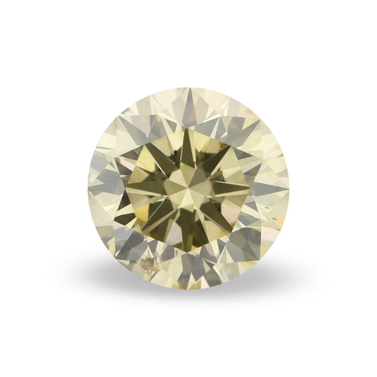 2.04 Carat W-X Round Brilliant Diamond SI2 GIA