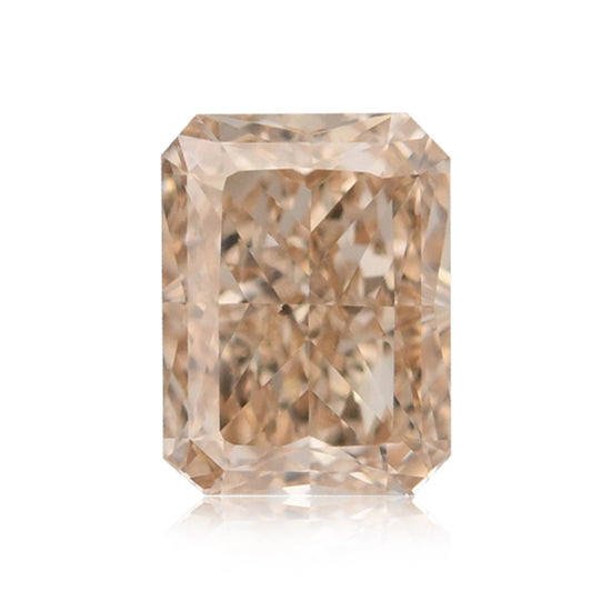 Diamante Radiant Fancy Pink Brown VVS1 GIA da 0,70 carati