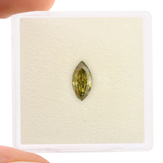 0.56 Carat Chameleon Marquise Diamond (I1) GIA