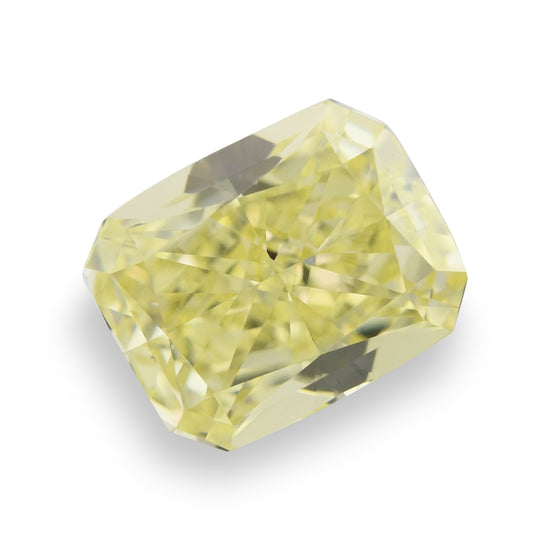 0.80 Carat Fancy Yellow Radiant Diamond VS1 GIA