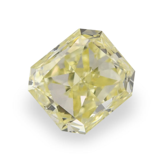 0.38 Carat Fancy Yellow Radiant Diamond (VS2)