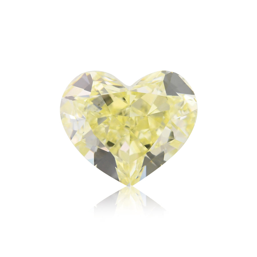 2.03 Karat Fancy Light Yellow Herz-Diamant SI1 GIA