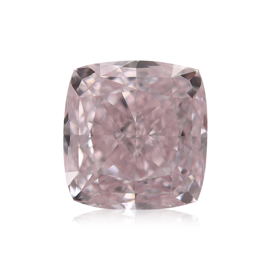 0.72 Carat Light Pink Cushion Diamond VVS2 GIA