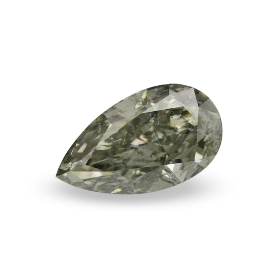 2.01 Carat Chameleon Pear Diamond I1 GIA