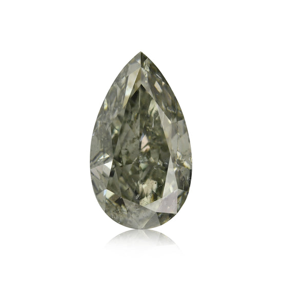 2.01 Carat Chameleon Pear Diamond I1 GIA