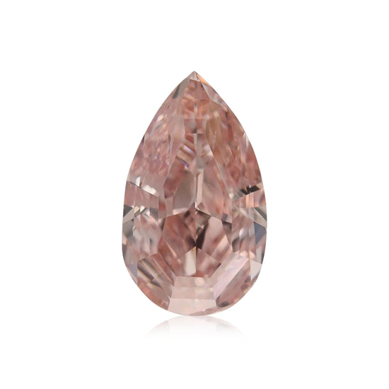 0,51 Karat Fancy Intense Pink Pear Diamant VS2 GIA