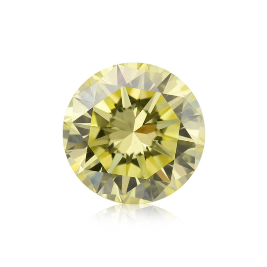 1,06 Karat Fancy Yellow runder Diamant VS2 GIA