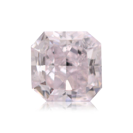 0.31 Karat Faint Pink Radiant Diamant SI2 GIA