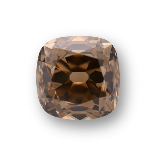 2.02 Carat Fancy Dark Yellowish Brown Cushion Diamond VS2 GIA