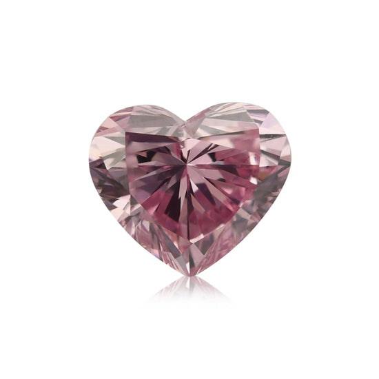 0.39 Karat Fancy Intense Purplish Pink HERZ Argyle Diamant VS2 GIA