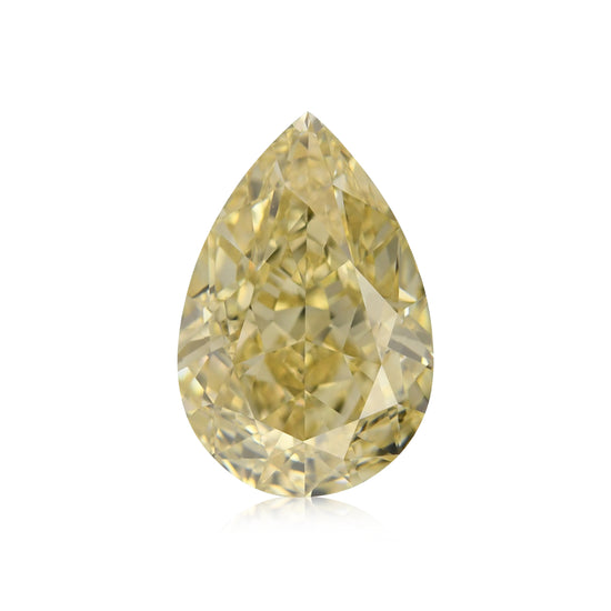 Diamante a Pera GIA VS2 Marrone Giallastro Fantasia, 3.51 Carati