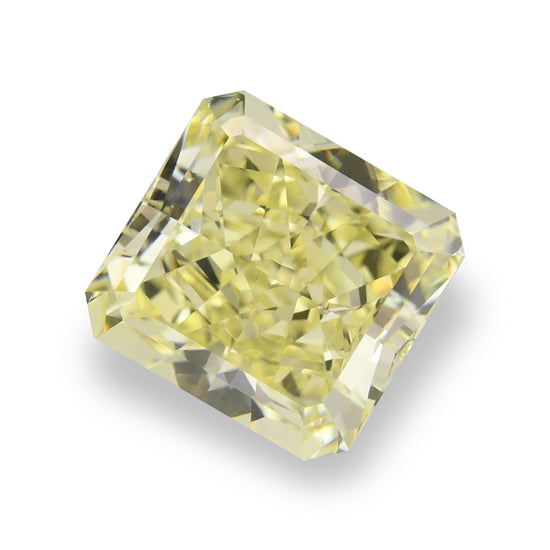 Diamante Radiant GIA VS1 Giallo Tenue Fantasia da 5,46 carati