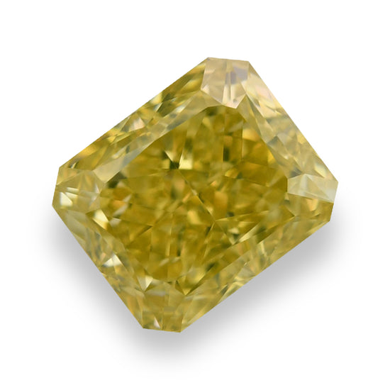 Diamante Radiant Giallo Intenso Fancy 1,21 carati VS1 GIA