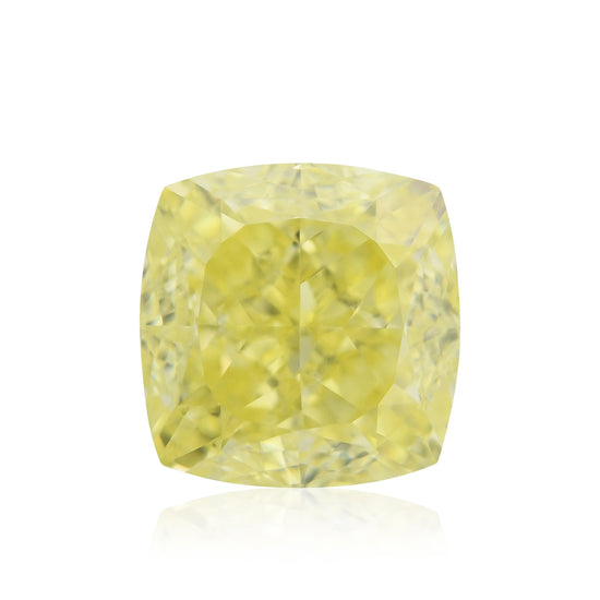 1,24 Karat Fancy Intense Yellow Kissenschliff Diamant VVS1 GIA