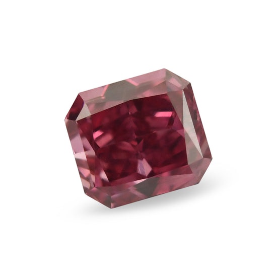 0.26 Carat Fancy Red Radiant Diamond VVS2 GIA and Argyle
