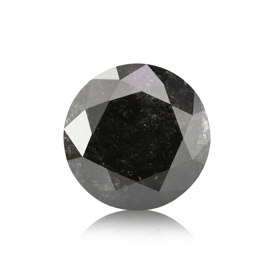 Diamante Nero Naturale Rotondo da 1,35 Carati GIA