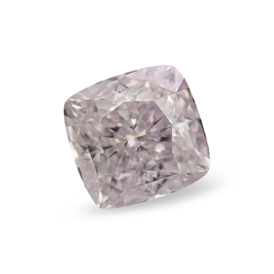 0.58 Carat Fancy Light Purplish Pink Cushion Diamond SI1 GIA