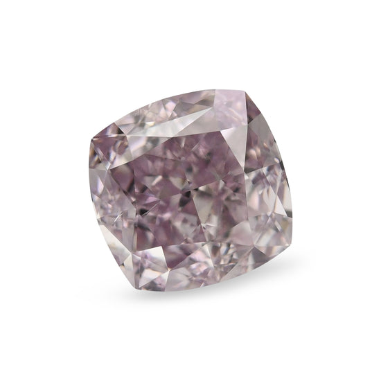 0.71 Carat Fancy Purple Pink Cushion Diamond SI2 GIA