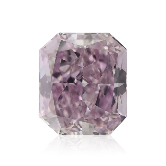 Diamante radiante rosa porpora intenso fantasia da 1,03 carati VS2 GIA