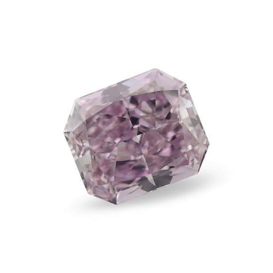 Diamante radiante rosa porpora intenso fantasia da 1,03 carati VS2 GIA
