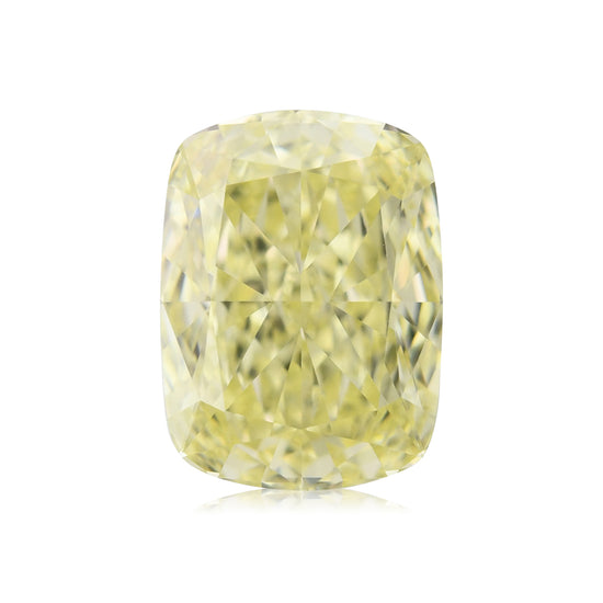 Diamante a cuscino, Fancy Light Yellow, 2.03 carati, VVS1, GIA