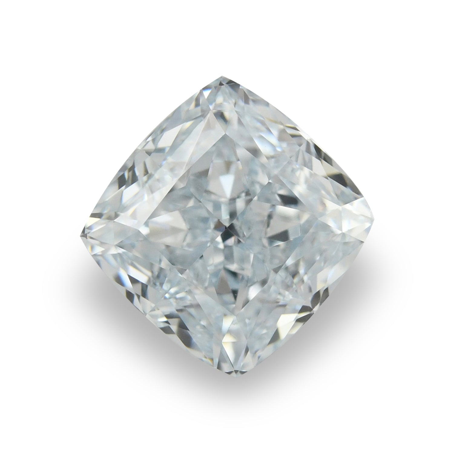 2.29 Carat Fancy Blue Cushion Diamond VS2 GIA