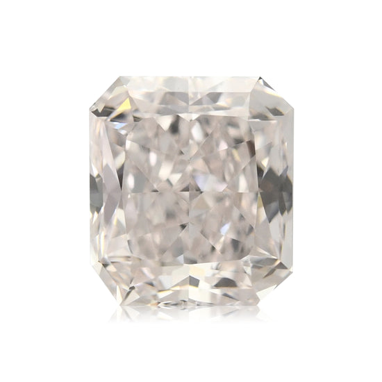 Diamante Radiante 0,85 carati Rosa Molto Tenue VS2 GIA