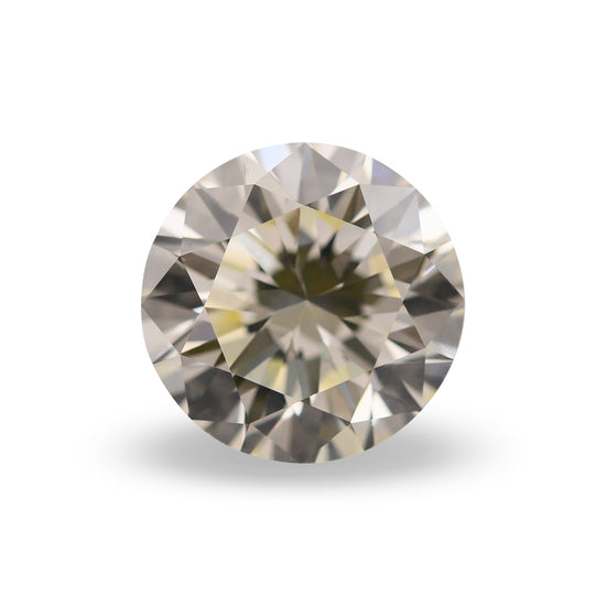 Diamante rotondo taglio brillante 2,77 carati Q-R SI1 GIA