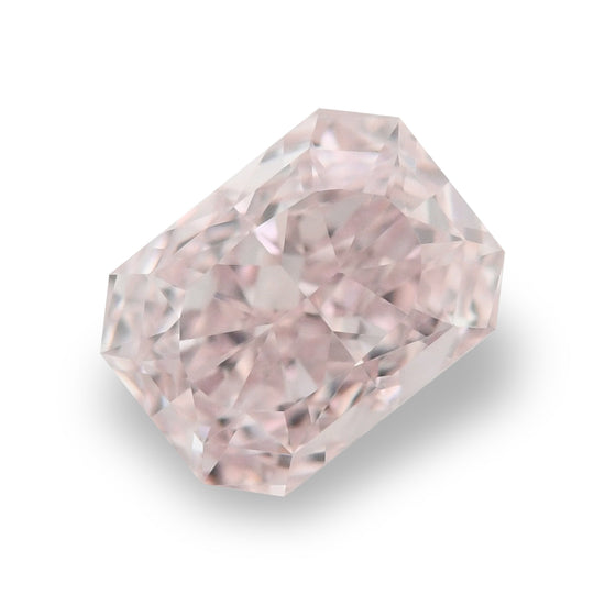 0.66 Carat Fancy Pink Radiant Diamond VS1 GIA