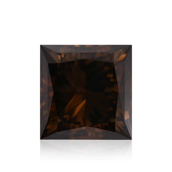 Diamante Principessa Fancy Dark Orangy Brown 3,38 Carati VS2 GIA