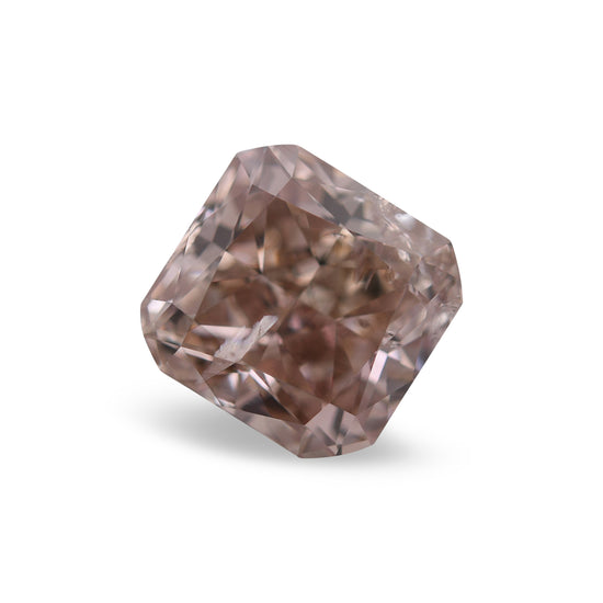 1.41 Carat Fancy Orange Brown Cushion Diamond (SI2) GIA