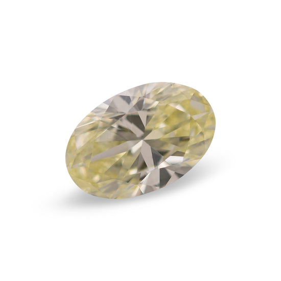 0.29 Carat W-X Oval Diamond SI1 GIA