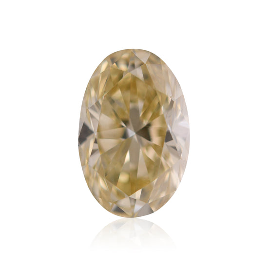 Diamante Ovale Fancy Brownish Yellow 0,65 Carati VVS2 GIA