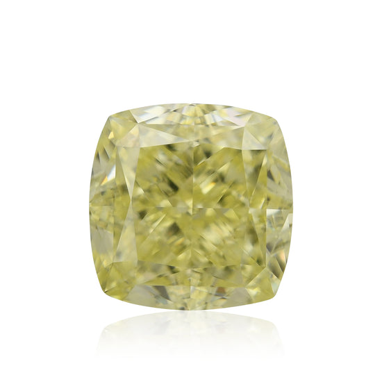 1,50 Karat Fancy Yellow Cushion Diamant VVS1 GIA