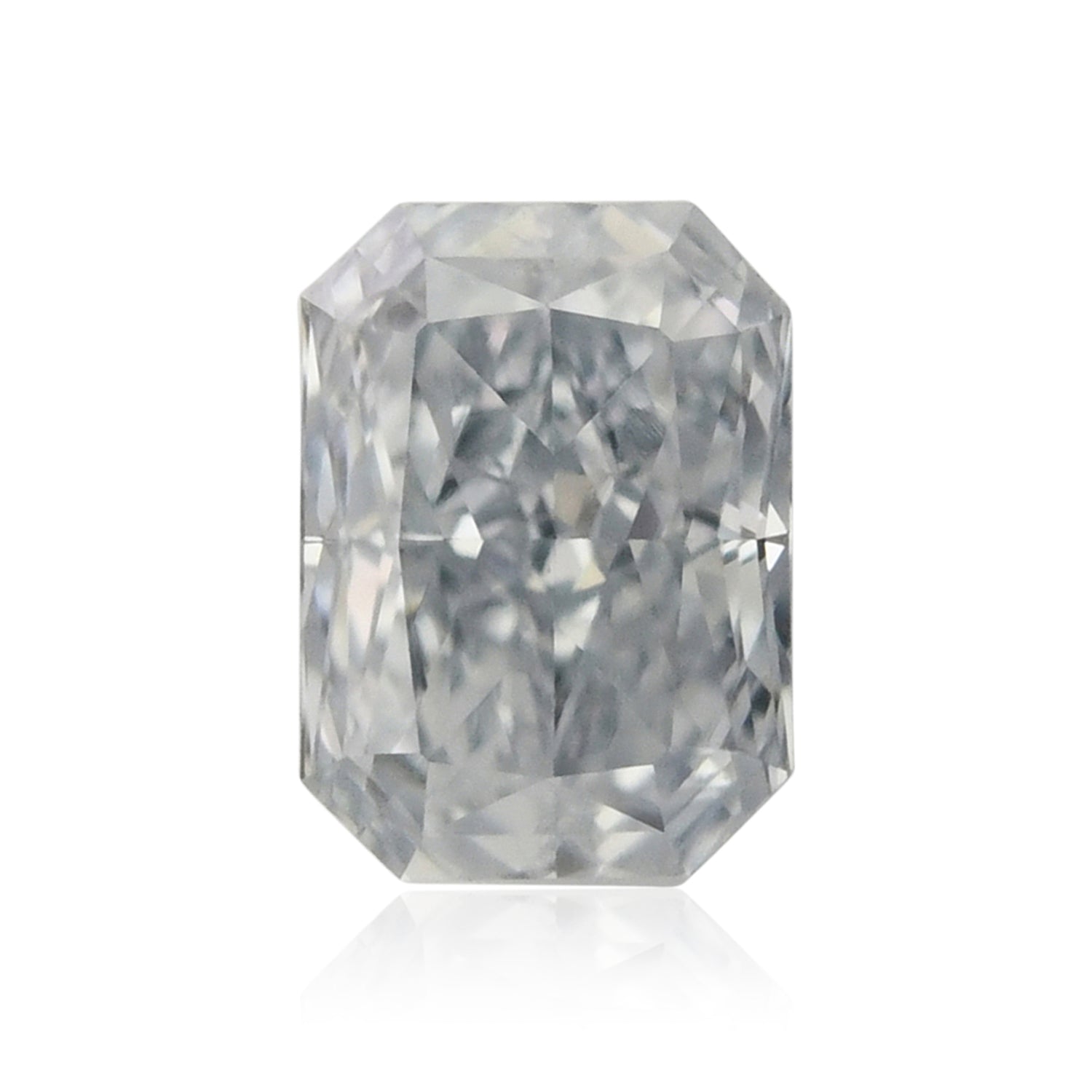 0.27 Carat Fancy Blue Radiant Diamond VS2 GIA