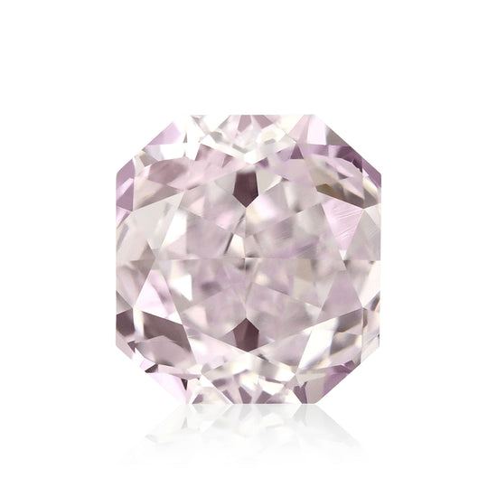 0.45 Carat Very Light Pink Radiant Diamond VS2 GIA