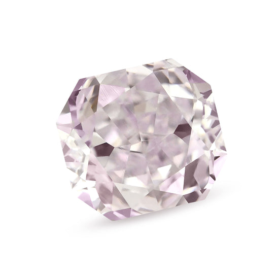 0.45 Carat Very Light Pink Radiant Diamond VS2 GIA