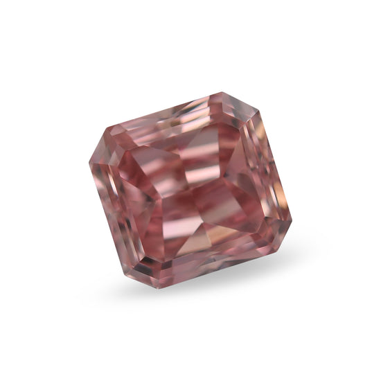 0.70 Carat Fancy Intense Pink Radiant Argyle Diamond VVS1 GIA