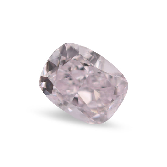 0.60 Carat Light Pink Cushion Diamond VS2 GIA