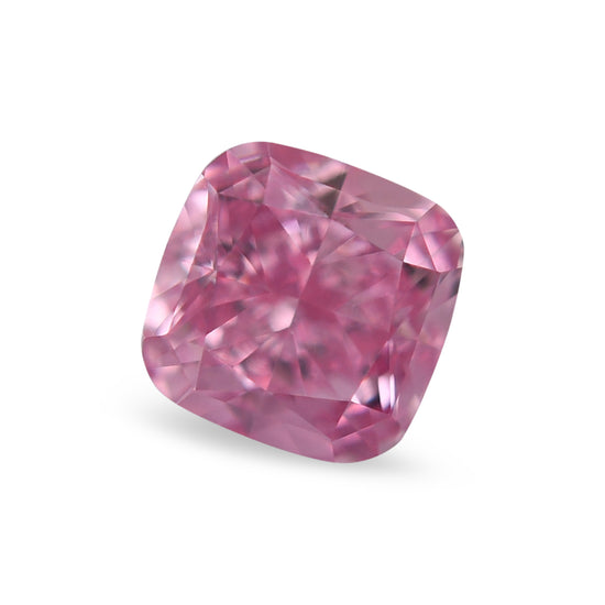 ألماسة وسادة 0.31 قيراط Fancy Vivid Purple Pink VS2 GIA