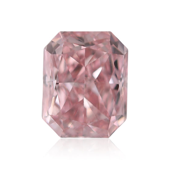 Diamante Radiante Fancy Intense Pink da 0,25 carati VS1 GIA