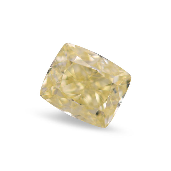 Diamante Cushion Giallo Fancy da 1 carato SI1 GIA