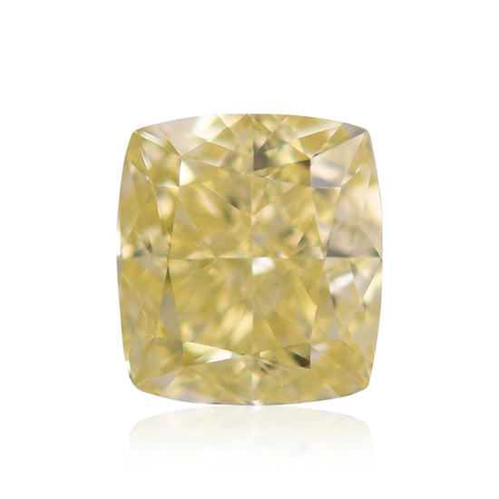 Diamante Fancy Yellow taglio a cuscino, 1.11 carati, VS2, GIA