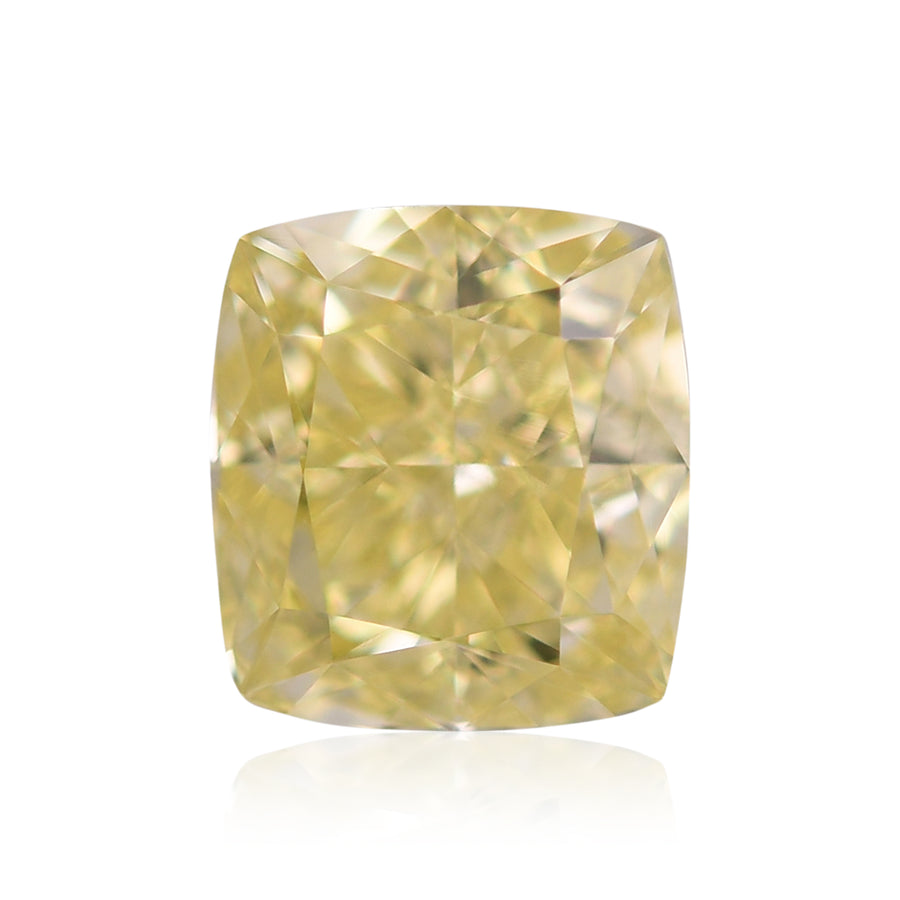 Diamante Fancy Yellow taglio a cuscino, 1.11 carati, VS2, GIA