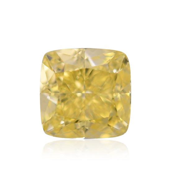 Diamante a Cuscino GIA VVS2 Giallo Intenso Fantasia da 1,16 carati